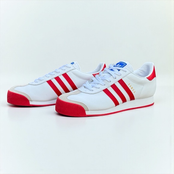 Adidas Samoa Men’s Sneakers – Size 12 – White/Red - Picture 3 of 7